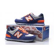 Chaussure New Balance Running 574 Bleu Femme Pas Cher